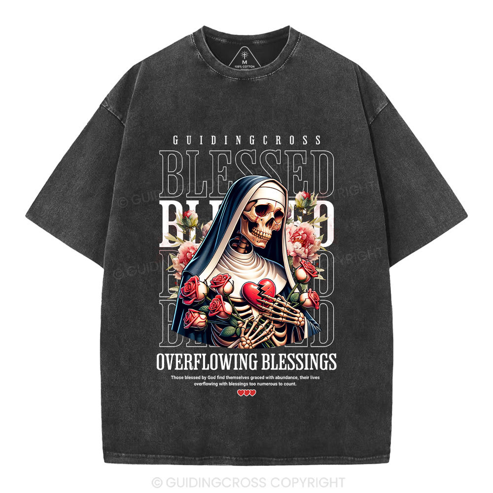Blessed Christian Washed T-Shirt