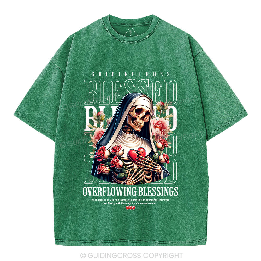 Blessed Christian Washed T-Shirt