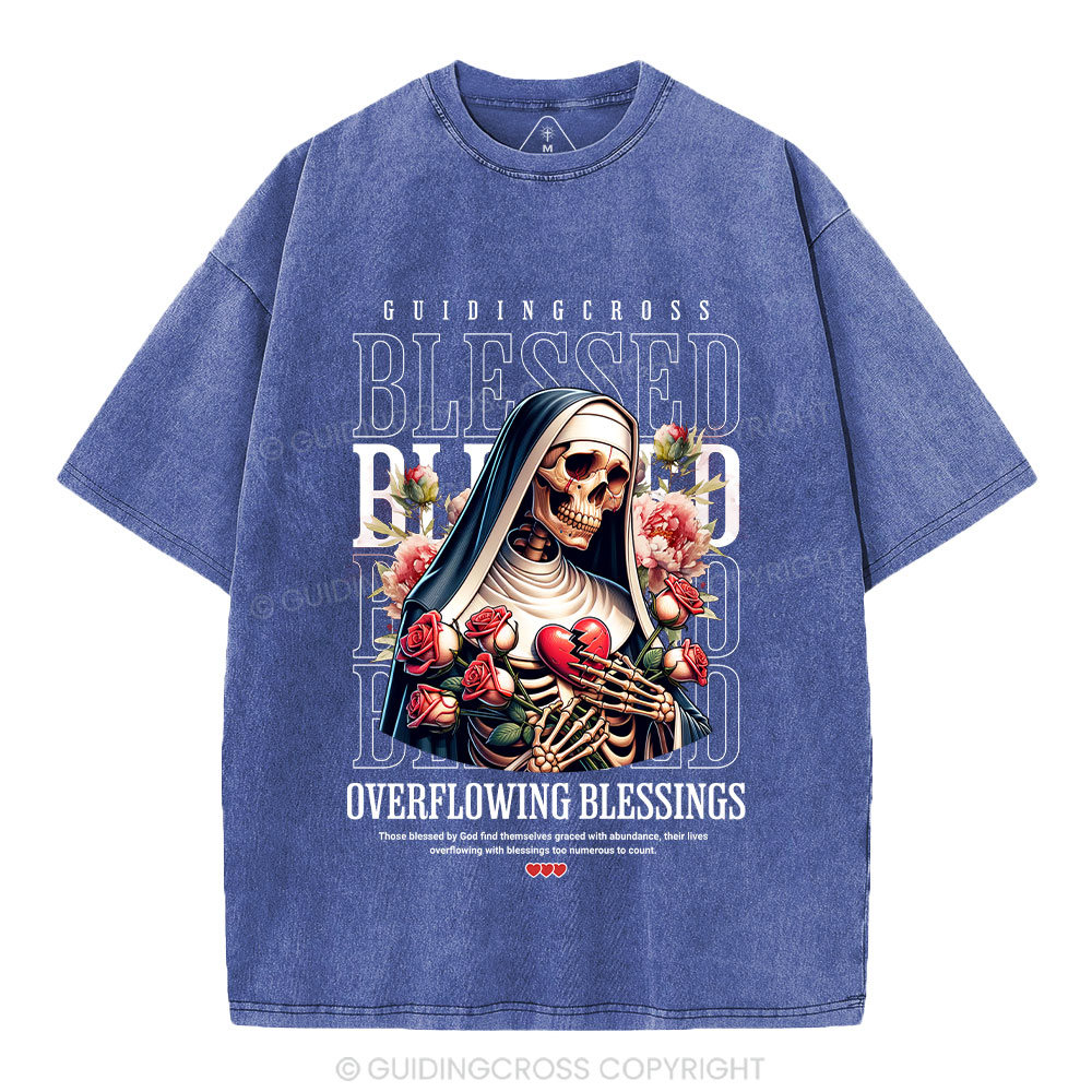 Blessed Christian Washed T-Shirt