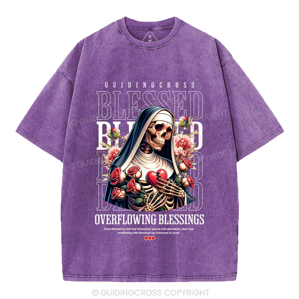 Blessed Christian Washed T-Shirt