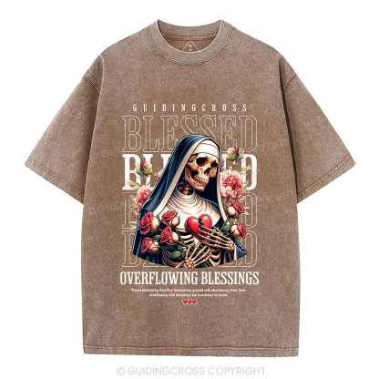 Blessed Christian Washed T-Shirt