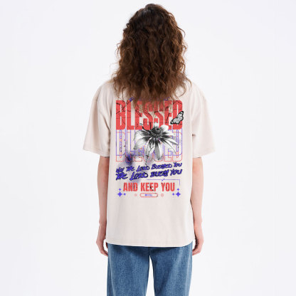 Blessed Christian Washed T-Shirt