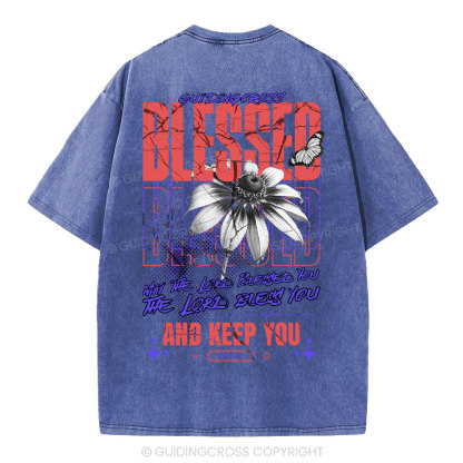 Blessed Christian Washed T-Shirt