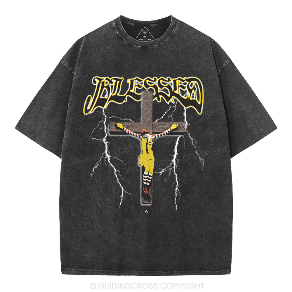 Sample Washed T-Shirt Sale - GuidingCross