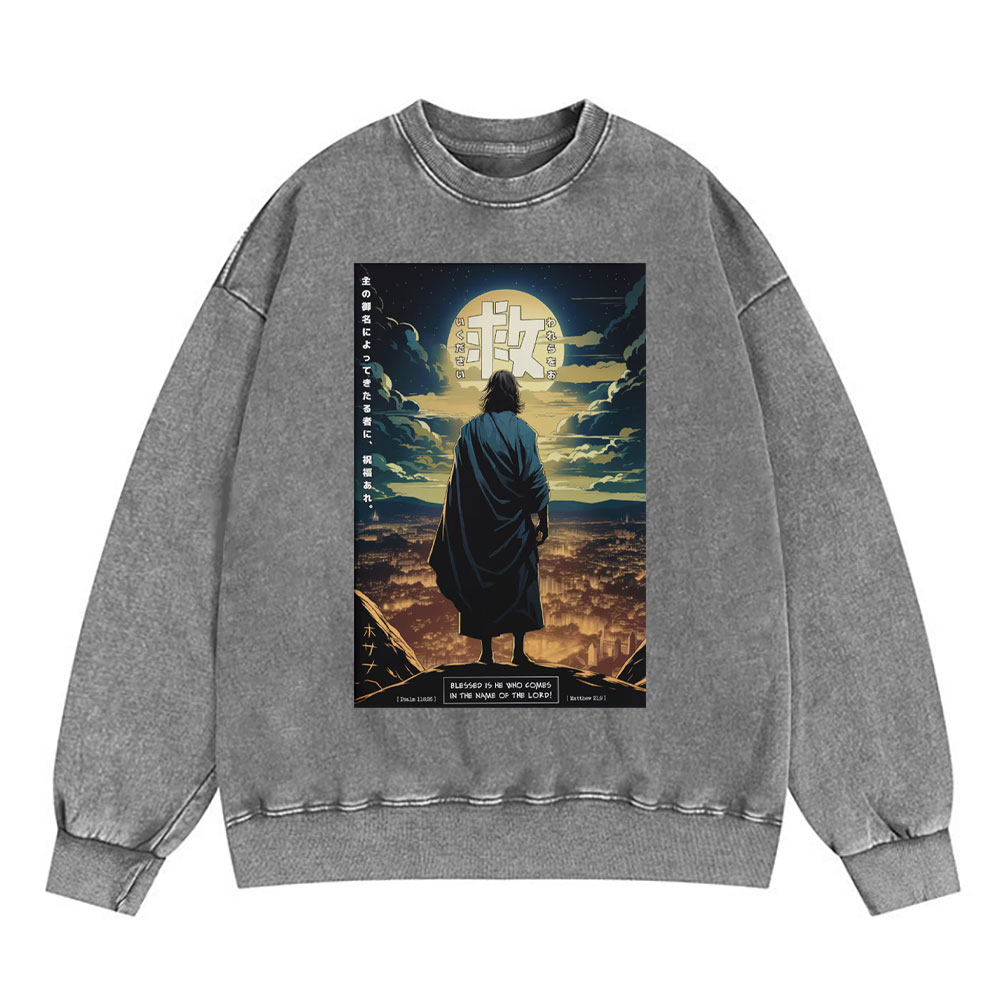 Yeshua He Saves Lion Christian Sweatshirt Sale - GuidingCross