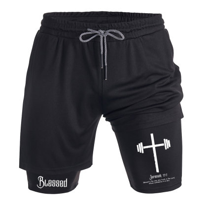 Blessed Is One Who Trusts In The Lord Christian Performance Shorts