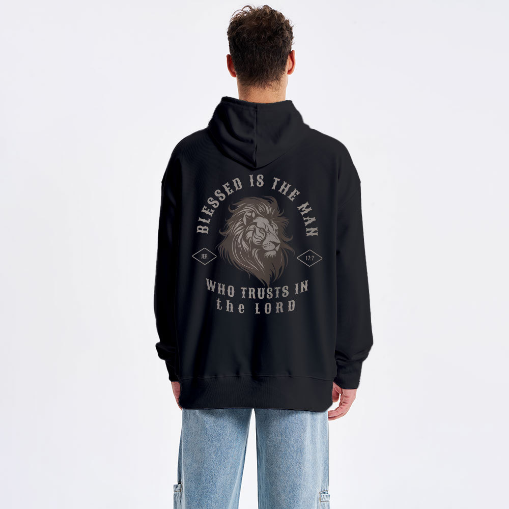 Blessed Is The Man Who Trust In The Lord Christian Classic Hoodie