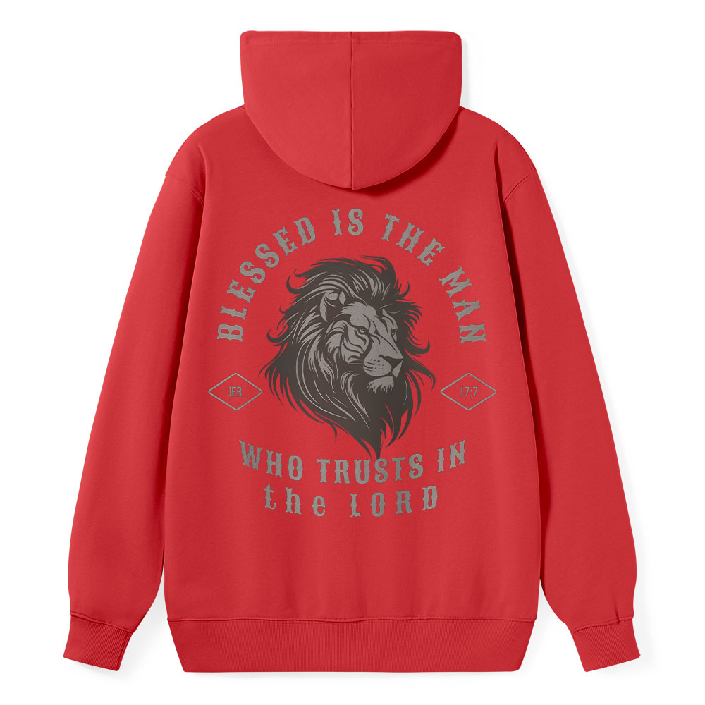 Blessed Is The Man Who Trust In The Lord Christian Classic Hoodie