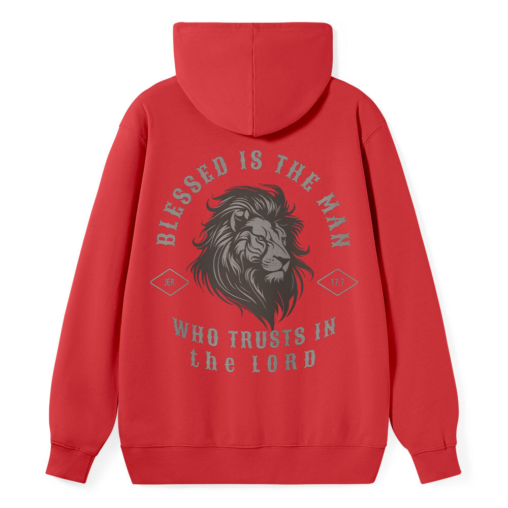 Blessed Is The Man Who Trust In The Lord Christian Classic Hoodie
