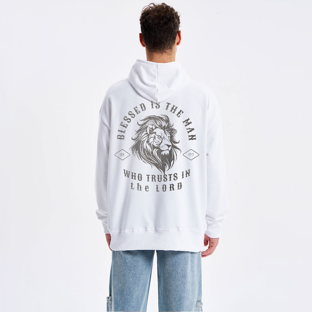 Blessed Is The Man Who Trust In The Lord Christian Classic Hoodie