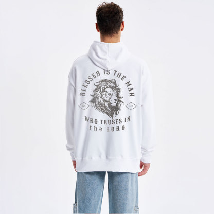 Blessed Is The Man Who Trust In The Lord Christian Classic Hoodie