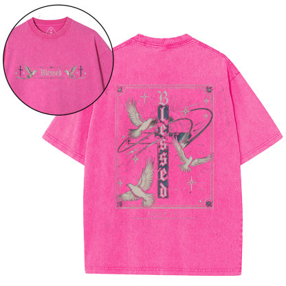 Blessed Christian Washed T-Shirt
