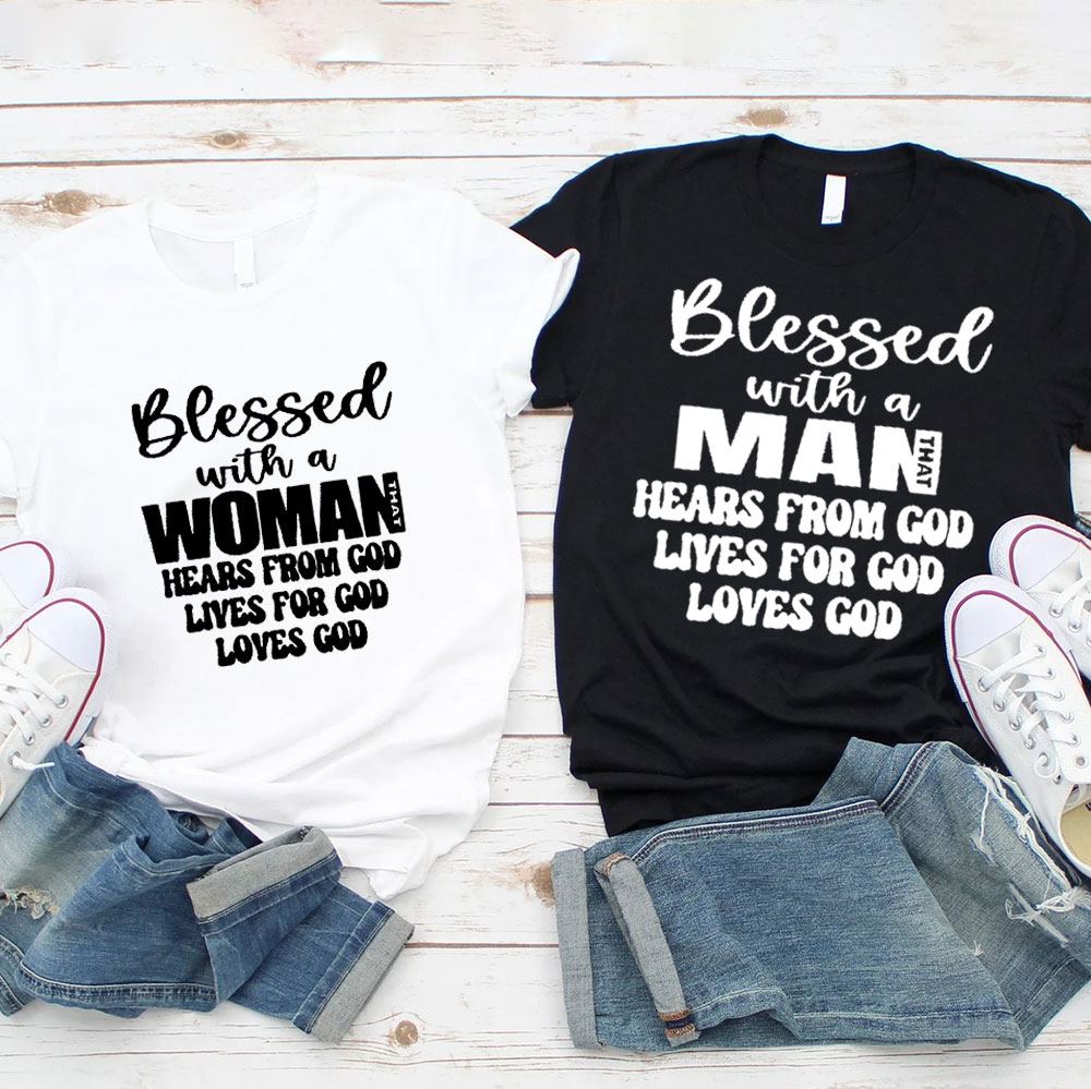 Blessed With A Women Christian Couple T-Shirt
