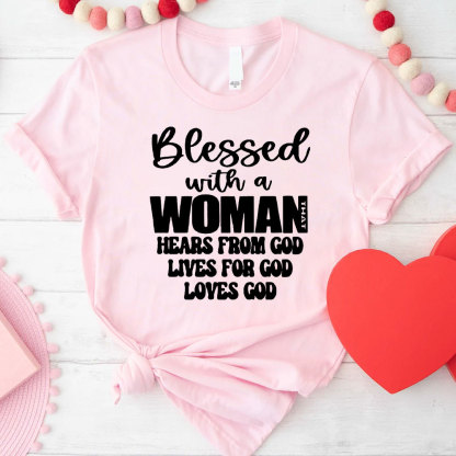 Blessed With A Women Christian Couple T-Shirt