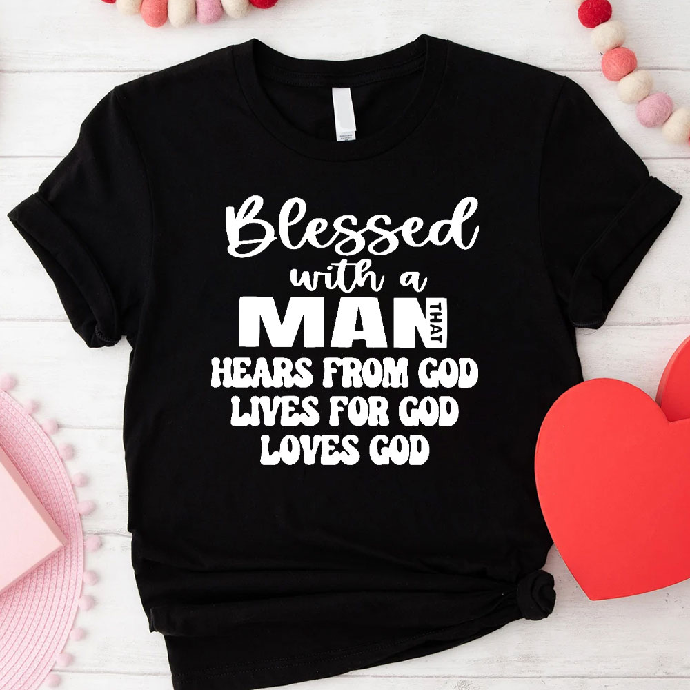 Blessed With A Women Christian Couple T-Shirt