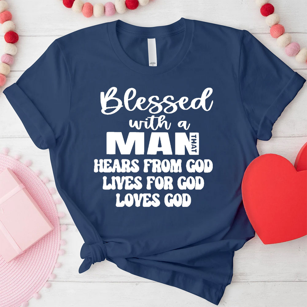 Blessed With A Women Christian Couple T-Shirt