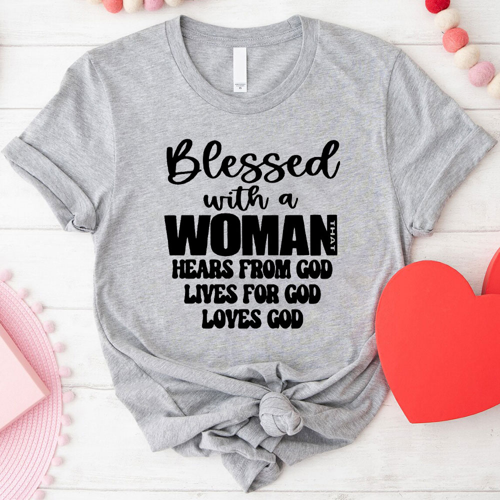 Blessed With A Women Christian Couple T-Shirt