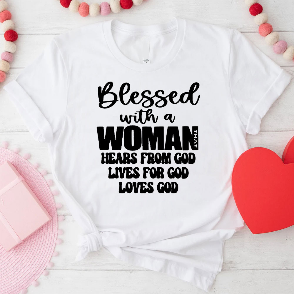 Blessed With A Women Christian Couple T-Shirt