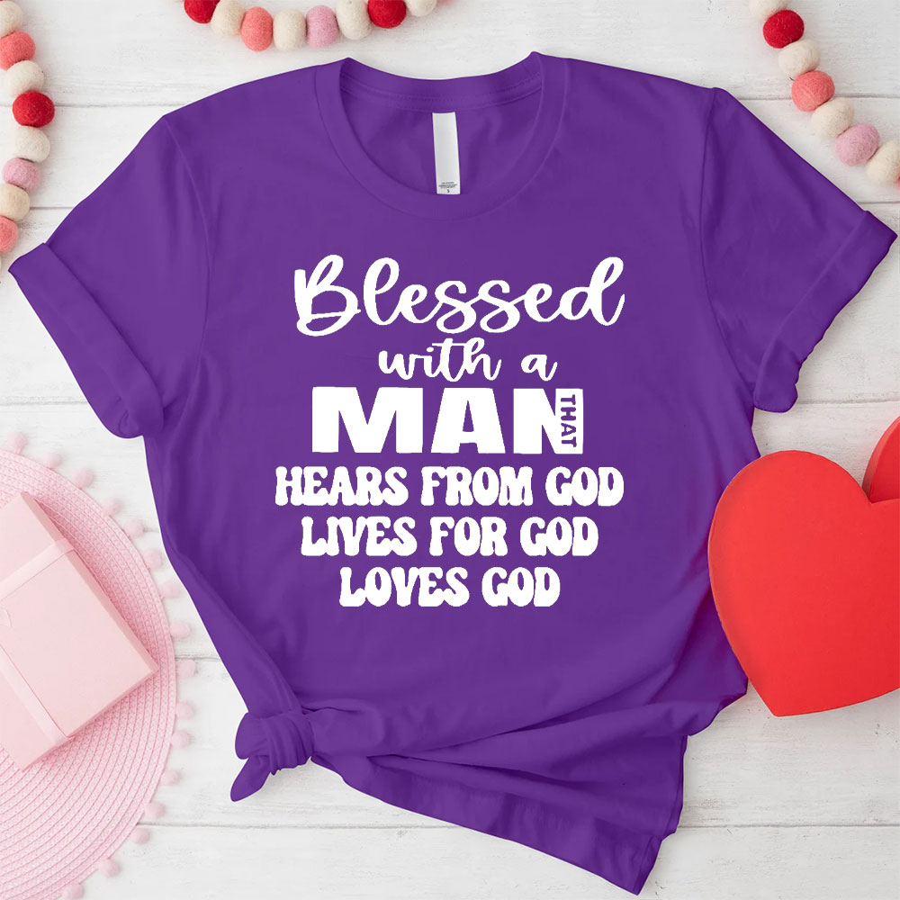 Blessed With A Women Christian Couple T-Shirt