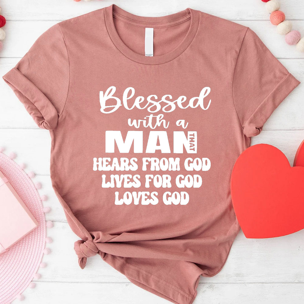 Blessed With A Women Christian Couple T-Shirt