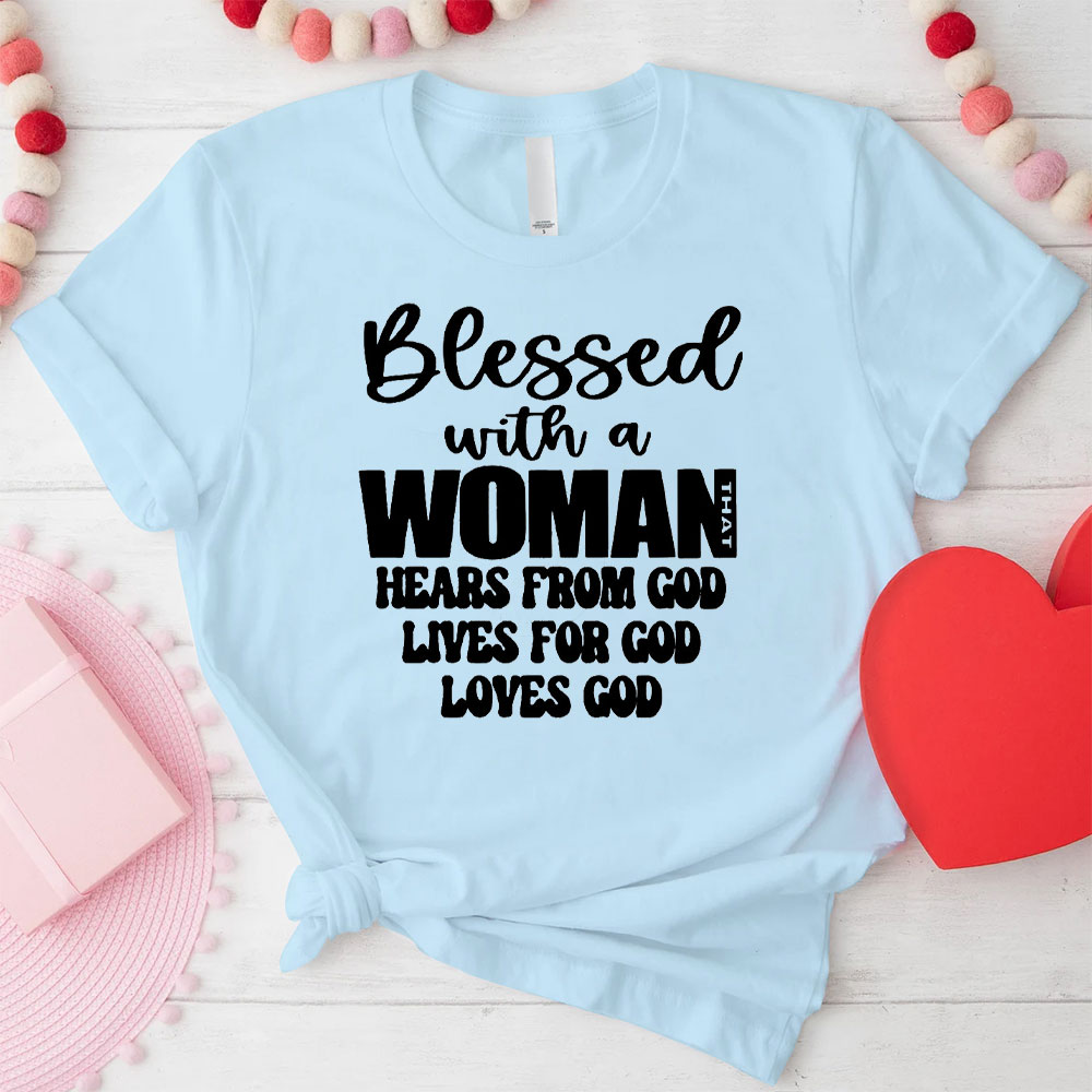 Blessed With A Women Christian Couple T-Shirt