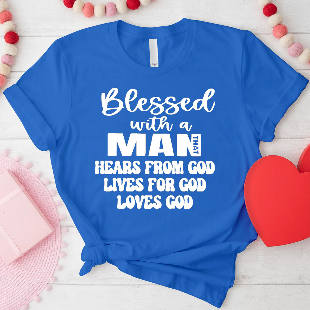 Blessed With A Women Christian Couple T-Shirt