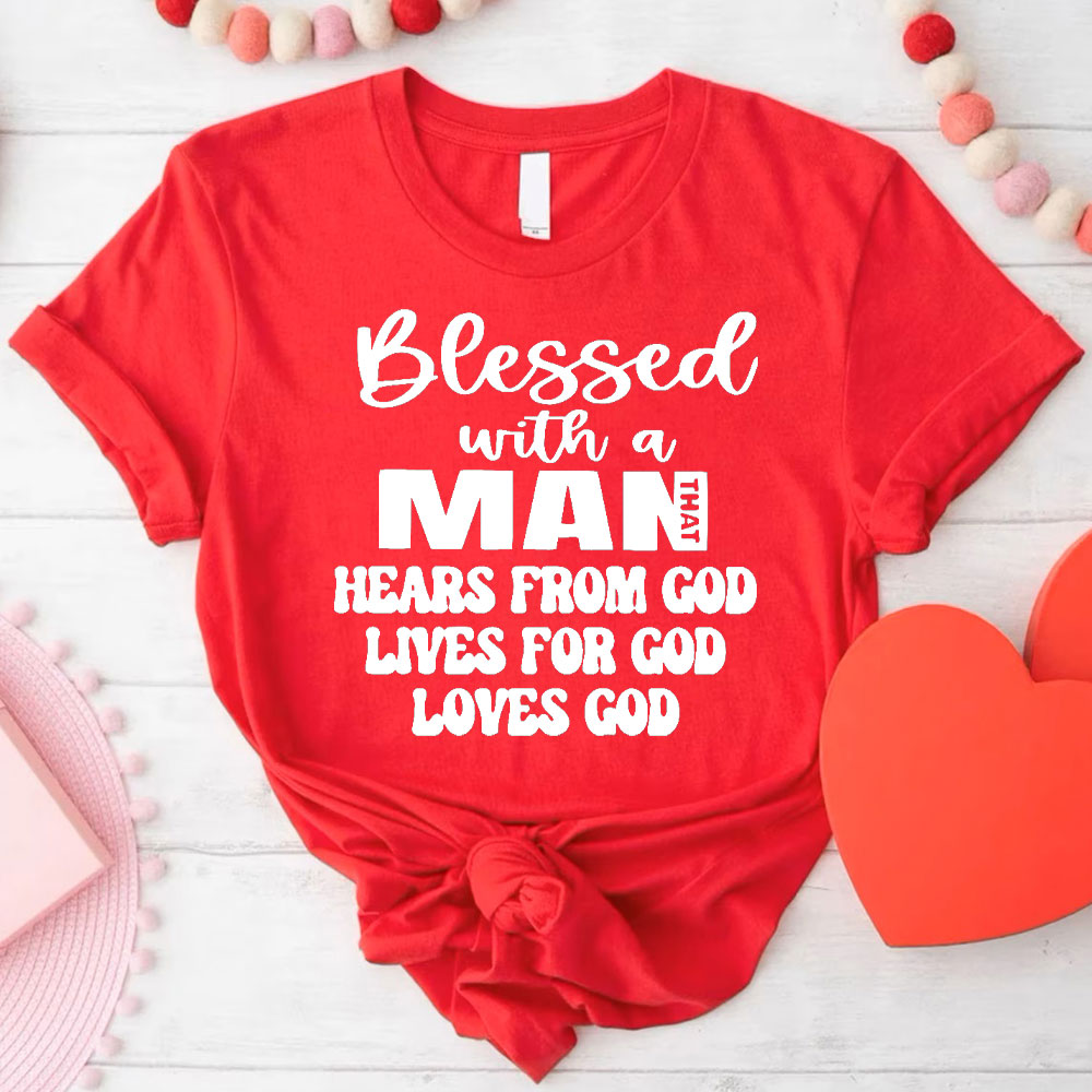 Blessed With A Women Christian Couple T-Shirt