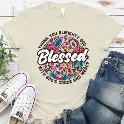 Blessed For Women Christian T-Shirt