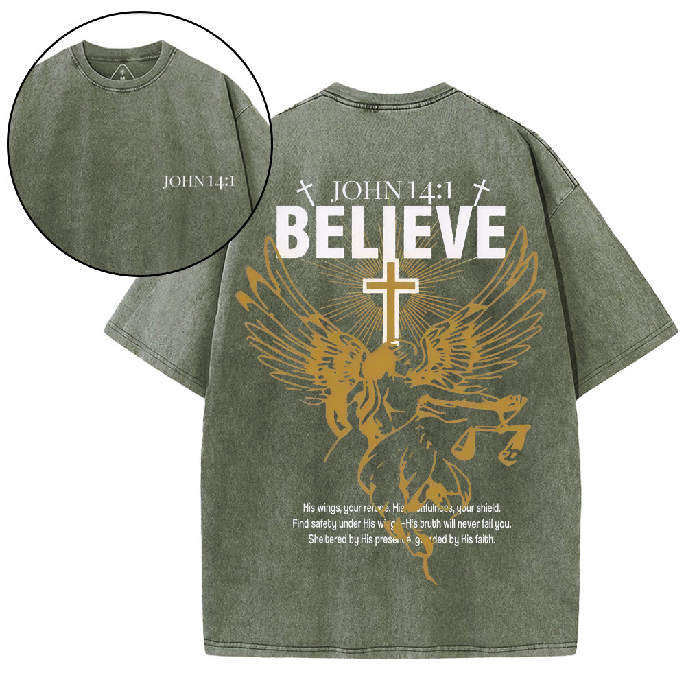 Blieve Christian Washed T-Shirt