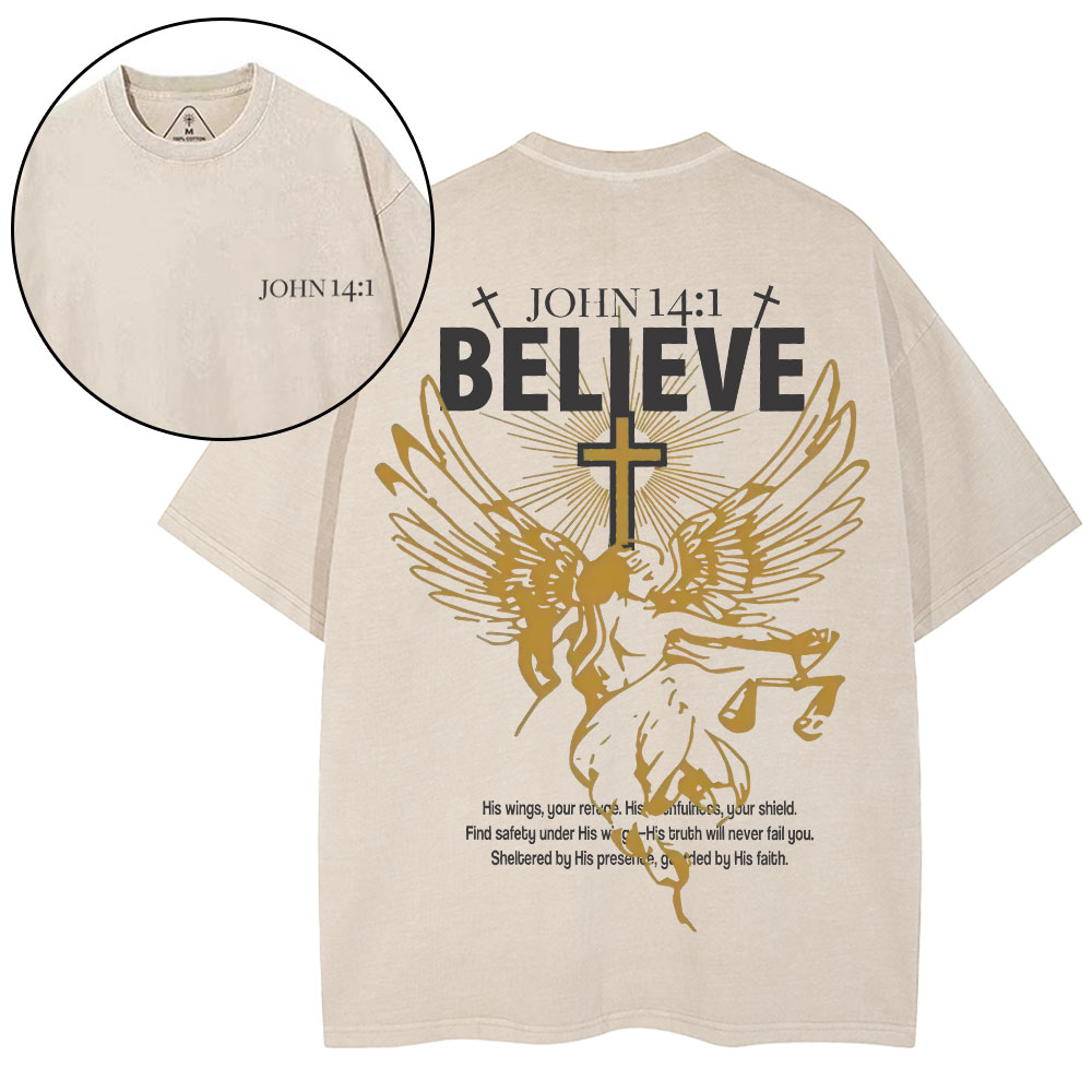Blieve Christian Washed T-Shirt