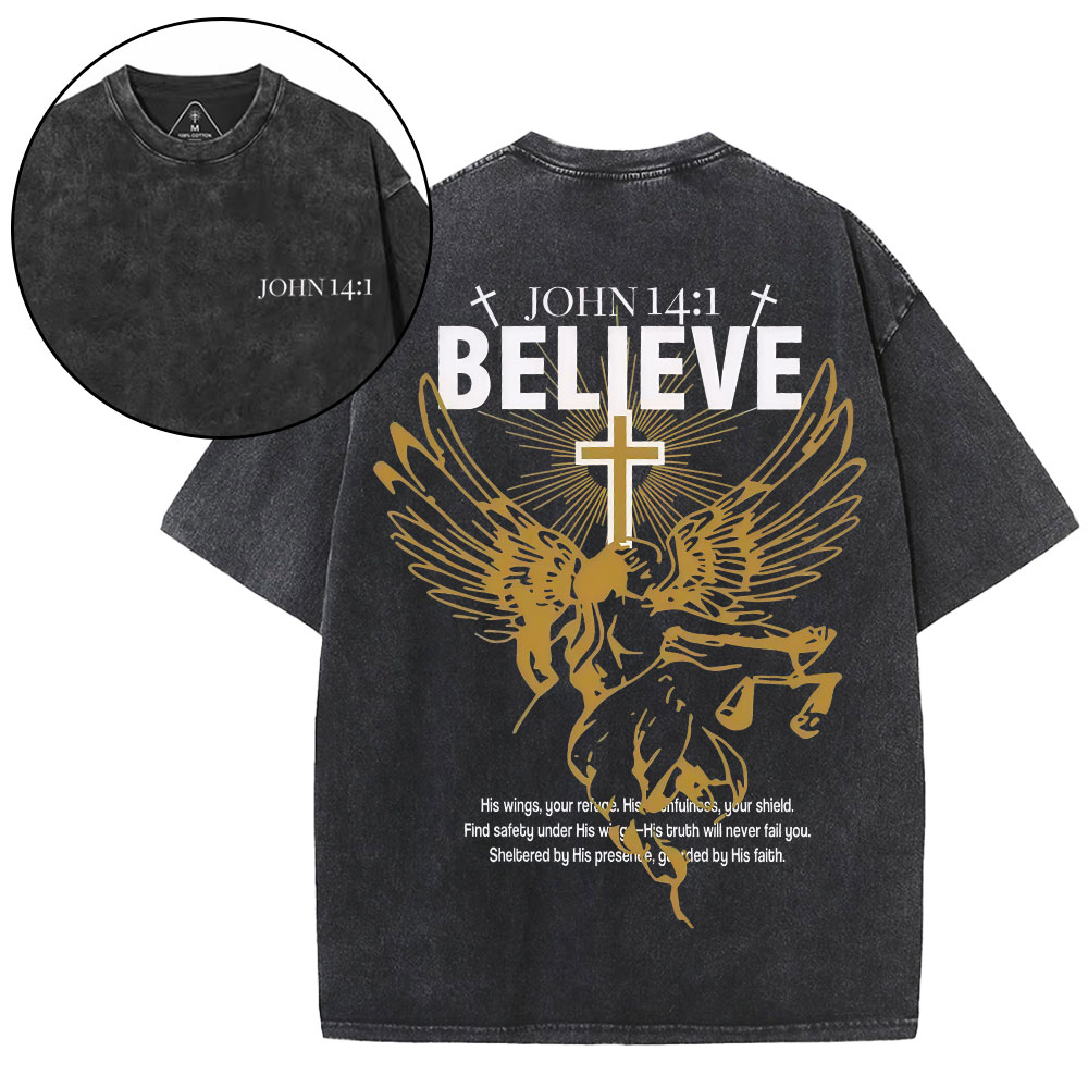 Blieve Christian Washed T-Shirt
