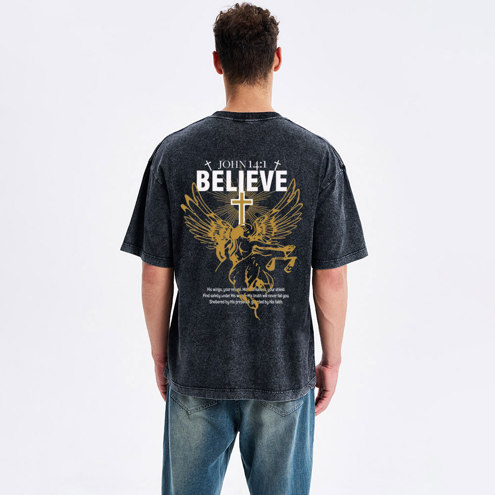 Blieve Christian Washed T-Shirt