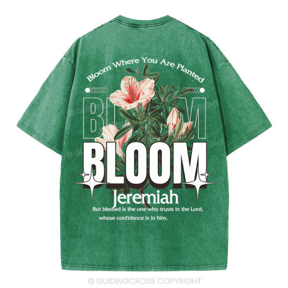 Bloom Christian Washed T-Shirt