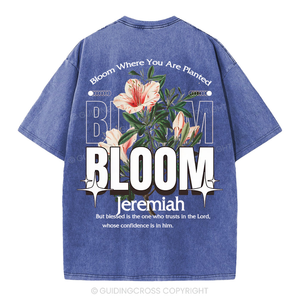 Bloom Christian Washed T-Shirt