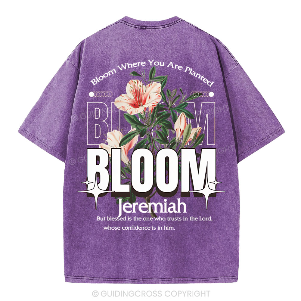 Bloom Christian Washed T-Shirt