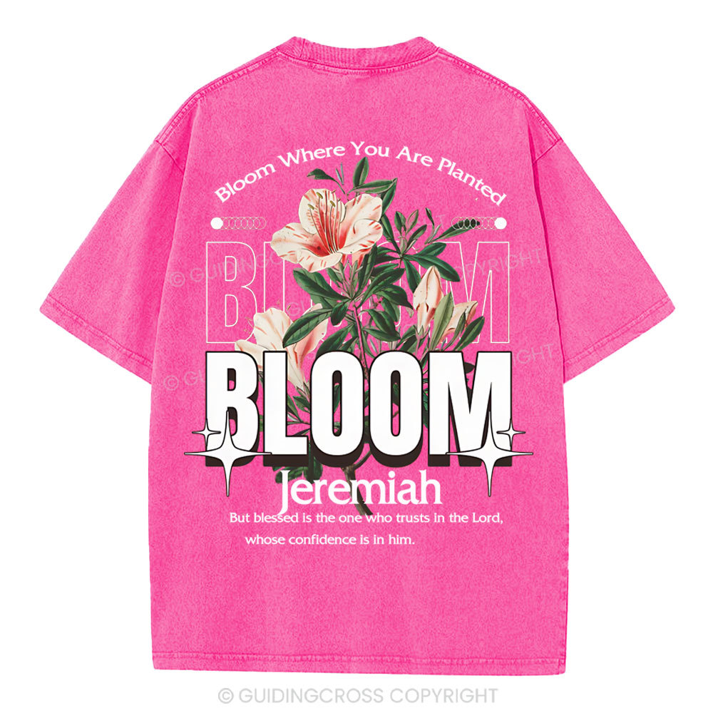 Bloom Christian Washed T-Shirt