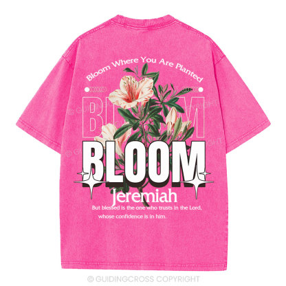 Bloom Christian Washed T-Shirt
