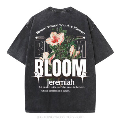 Bloom Christian Washed T-Shirt