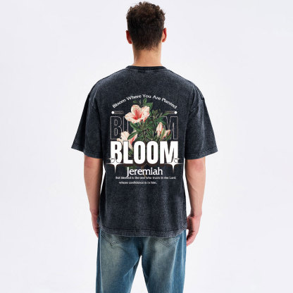 Bloom Christian Washed T-Shirt