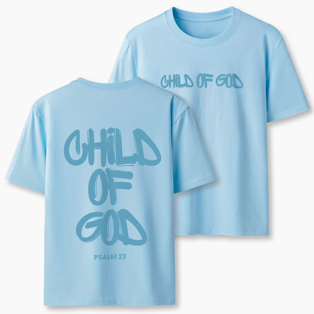 Blue Child Of God Christian Classic T-Shirt