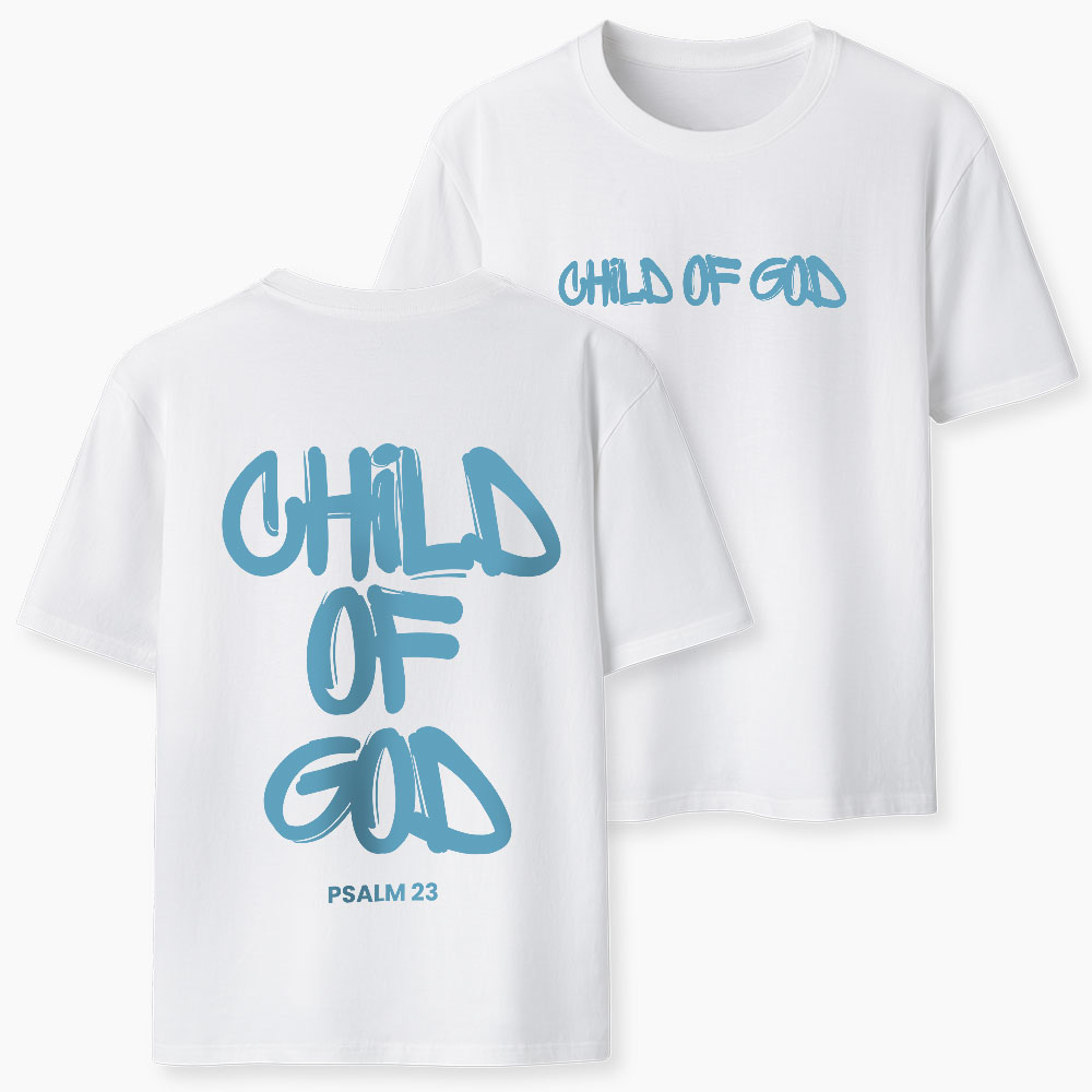 Blue Child Of God Christian Classic T-Shirt