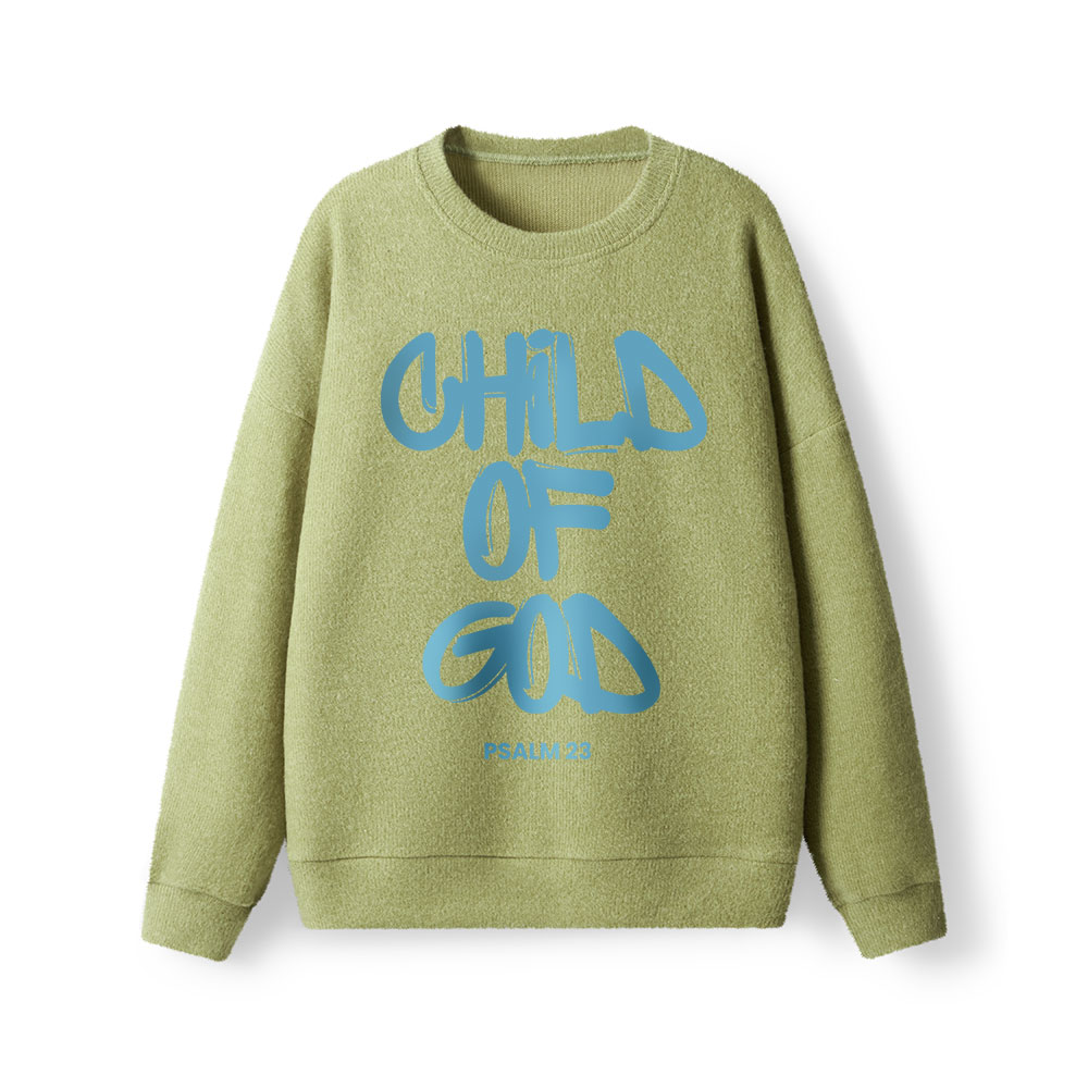 Blue Child Of God Lightweight Sweater