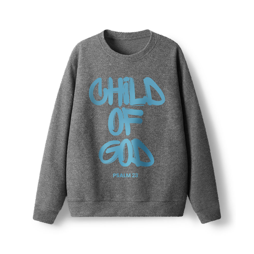 Blue Child Of God Lightweight Sweater