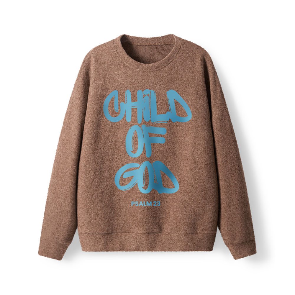 Blue Child Of God Lightweight Sweater
