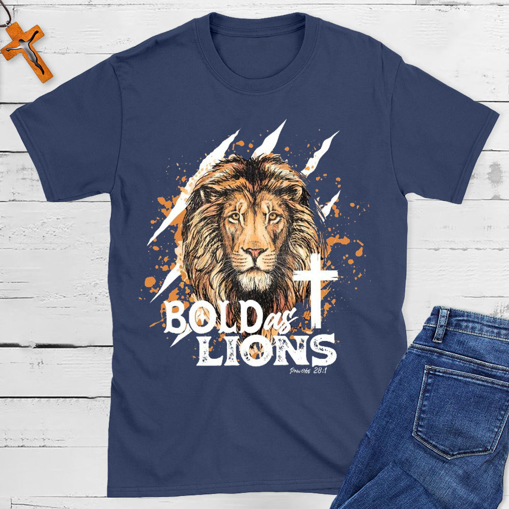Bold As Lion Christian T-Shirt