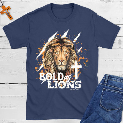 Bold As Lion Christian T-Shirt
