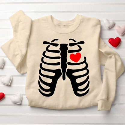 Bone Of His Bone Flesh Of His Flesh Christian Couple Sweatshirt
