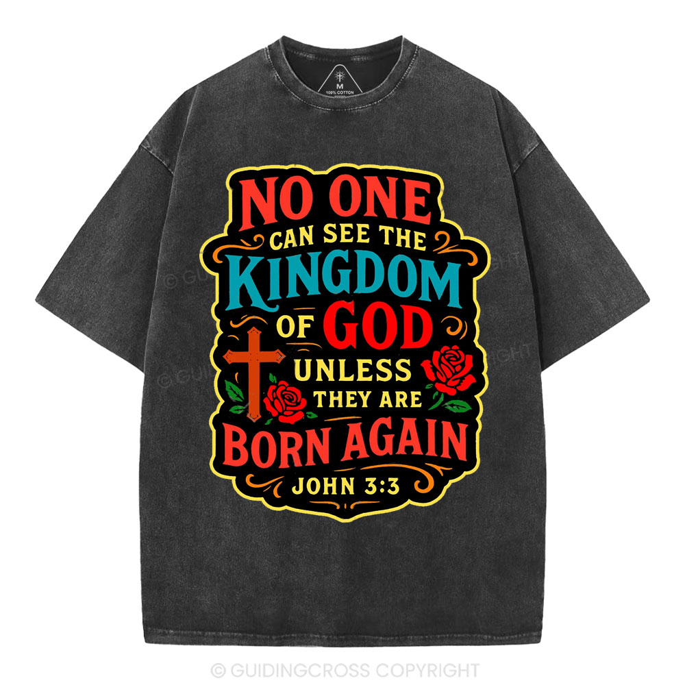 Know Jesus Know Peace Christian Washed T-Shirt Sale - GuidingCross