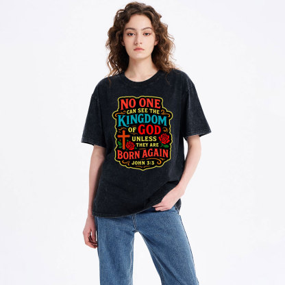 Born Again Christian Washed T-Shirt