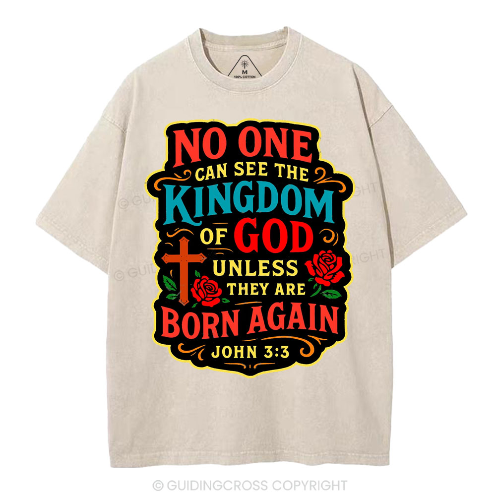 Born Again Christian Washed T-Shirt